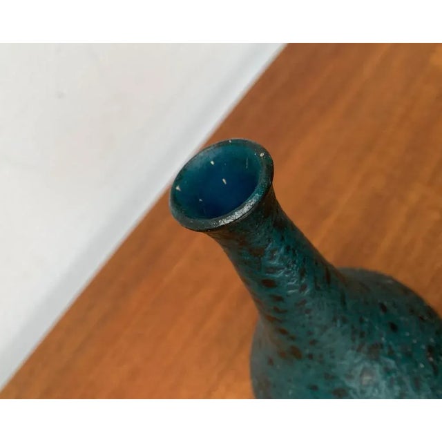 Mid-Century German Studio Pottery Vase by Töpferhof Malente, 1960s For Sale - Image 10 of 12