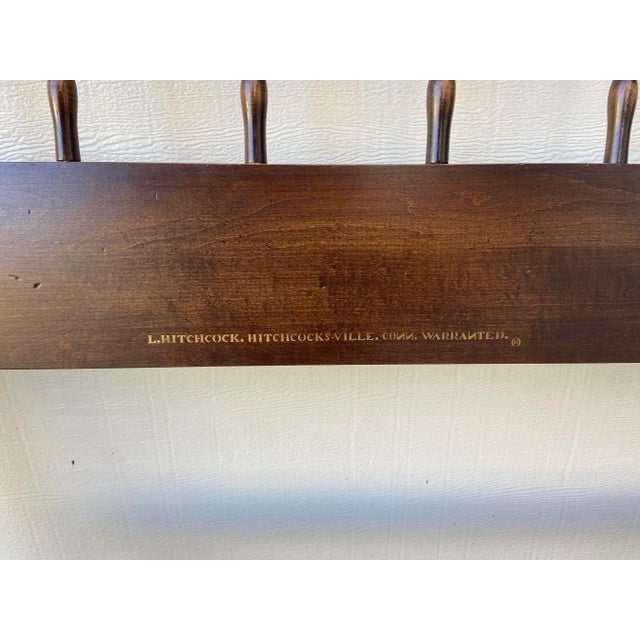 Stenciled hitchcock headboard was used by my Grandmother, it’s in great condition.