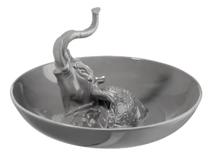 Tyke Centerpiece in Gray from Rebirth Ceramics