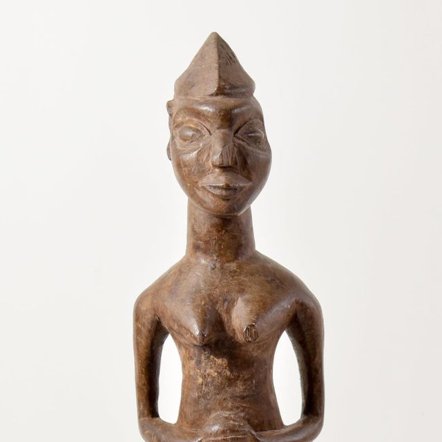 Wood Early 20th Century Senufo Female Figure Côte d'Ivoire For Sale - Image 7 of 12