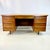 Mid-Century Modern Mid-Century Modern Boho Chic Striped Cedar Top Executive Desk For Sale - Image 3 of 17