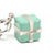 Tiffany and Co. Tiffany & Co Turquoise Present Charm Bracelet, Sterling Silver, Length 7.25 In For Sale - Image 4 of 9