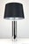Mid Century Modern Attributed to Sonneman Chrome Cylinder Table Lamp For Sale - Image 12 of 12