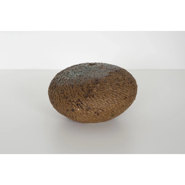 1970s Textured Porcupine Vase For Sale - Image 5 of 9