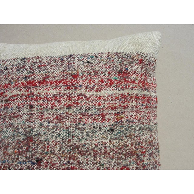 1980s Vintage Turkish Kilim Pillow Cover For Sale - Image 5 of 13