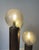 A striking mid-century design piece, this temde leuchten model 19 table lamp combines warm wood craftsmanship with...