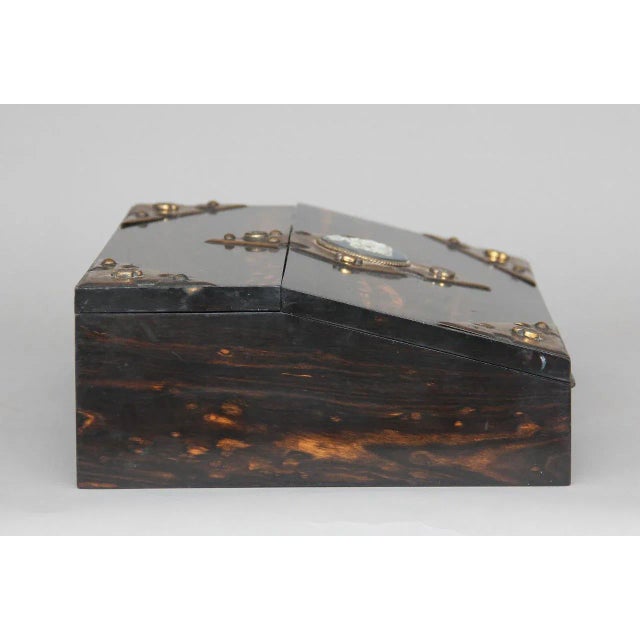 Coromandel Writing Slope, 1880s For Sale - Image 3 of 10