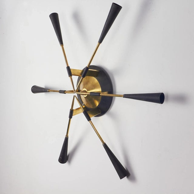 Wall or Ceiling Lamps from Stilnovo, 1950s, Set of 2 For Sale - Image 15 of 18