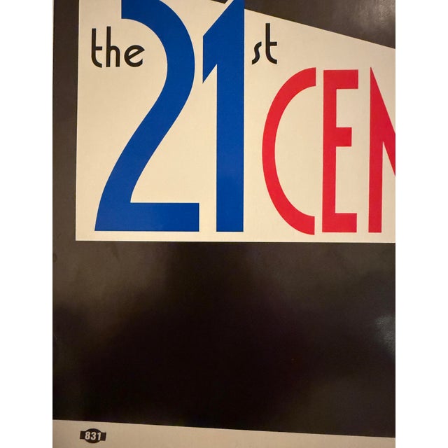 1990s Unknown Artist - President Clinton: The 21st Century Express, Clinton/Gore ’96 Presidential Campaign Poster, 1996 For Sale - Image 5 of 6