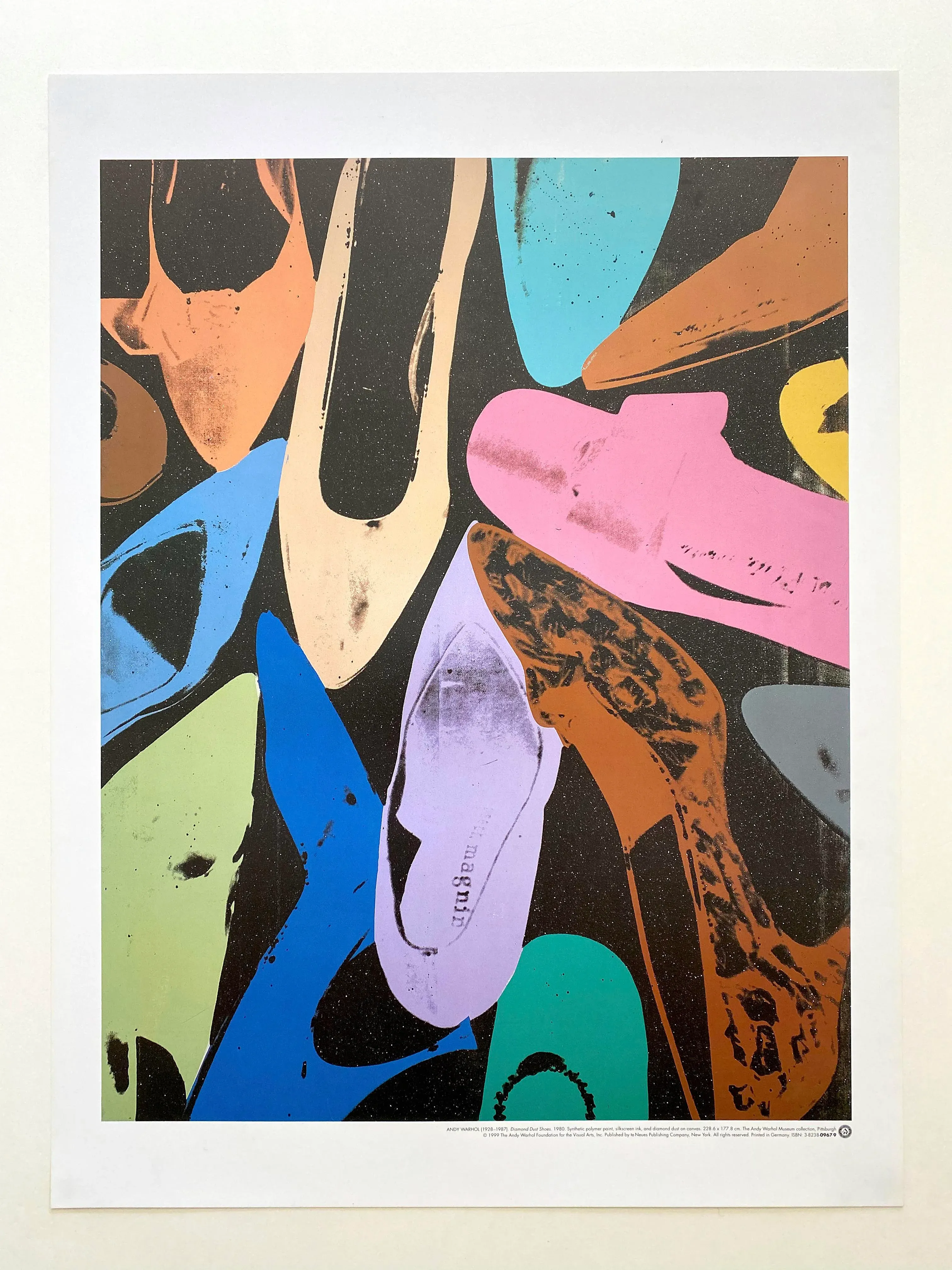 Andy Warhol Foundation Vintage 1999 Lithograph Print Pop Art