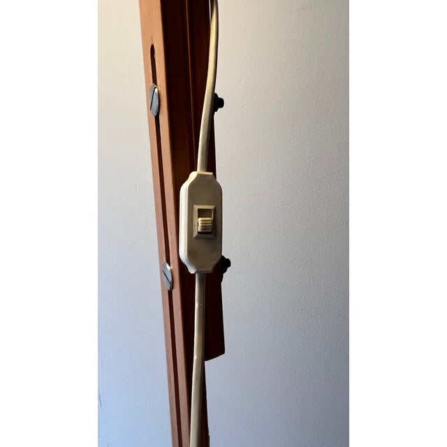 Beige Swedish Floor Lamp by Jan Wickelgren for Aneta, 1970s For Sale - Image 8 of 14