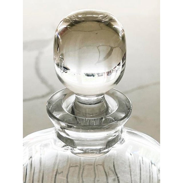 1990s Heavy Crystal Decanter For Sale In Chicago - Image 6 of 11