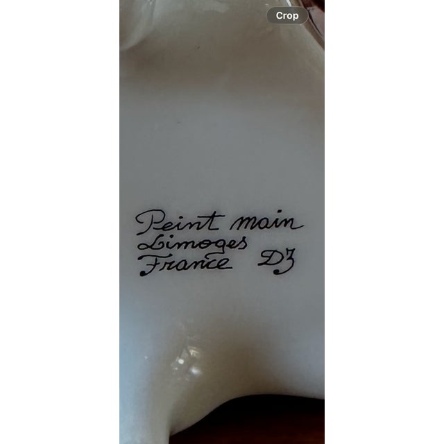 Mid 20th Century Limoges Porcelain Baby Grand Piano Trinket Box For Sale - Image 11 of 11