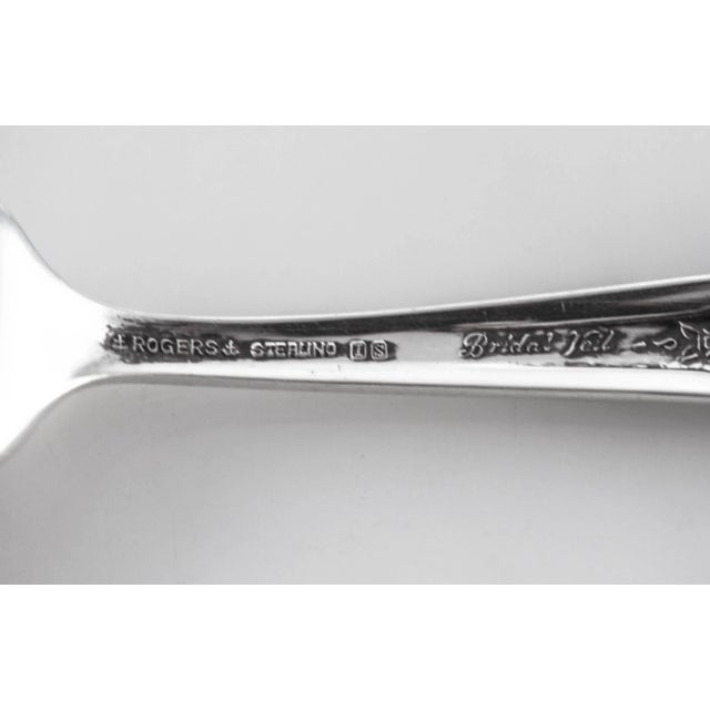 1950s Bridal Veil Sterling Baby Set - A Pair For Sale - Image 5 of 6