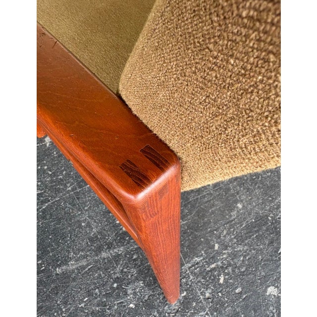Wood Mid Century Swedish Ulferts Tibro Teak Lounge Chair For Sale - Image 7 of 12