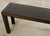 Wood Brass Inlay Parsons Console Table by John Richardson For Sale - Image 7 of 18