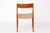 Mid-Century Modern Model 77 and 57 Dining Chairs in Teak and Cord by Niels Otto (N. O.) Møller for j.l. Møllers, Denmark, 1960s, Set of 6 For Sale - Image 6 of 8