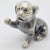 Metal Vintage Italian Genuine Silver 800 Puppy Dog Figurine by Sorini, Arezzo, 1980s For Sale - Image 7 of 15