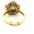 1980s Vintage 14k Gold Emerald & Diamond Ballerina Ring, Circa 1980, Size 7 For Sale - Image 5 of 11