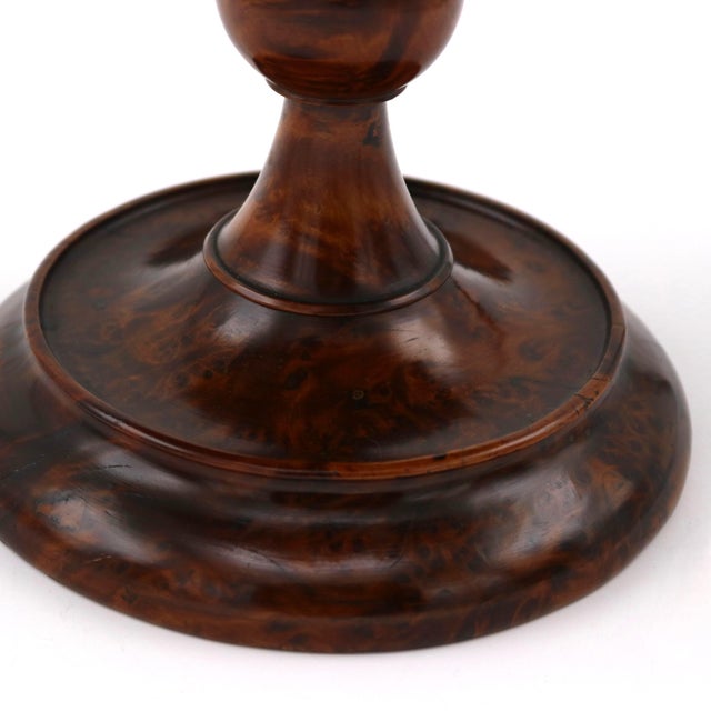 Art Deco French Art Deco Period Walnut Tazza France 1930 For Sale - Image 3 of 7