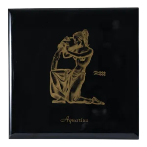 Vintage Aquarius Ceramic Wall Tile