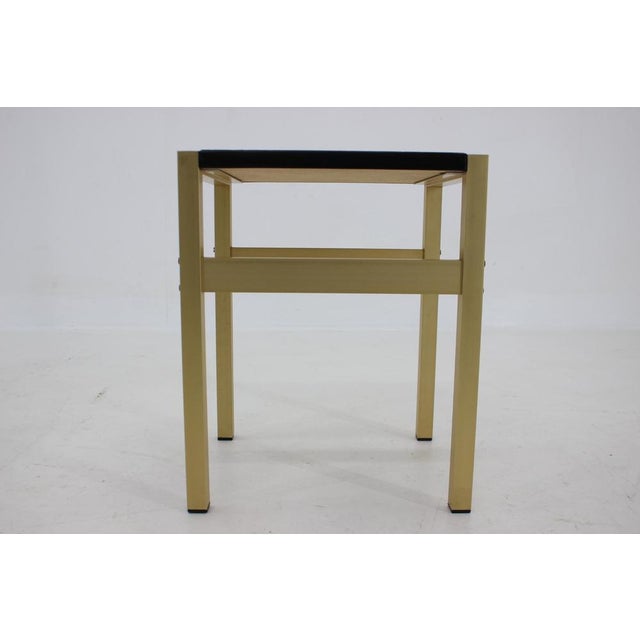 Italian Brass and Glass Side Table, 1960s For Sale - Image 4 of 15