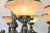 Large Spanish Alabaster Globe Chandelier 10-Light Solid Bronze 40" W For Sale - Image 4 of 10