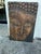 Asian Pair of Antique Carved Wood Plaques With Asian Faces. For Sale - Image 3 of 7