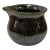 Chinese Handmade Jianye Clay Silver Black Glaze Decor Teacup Display For Sale