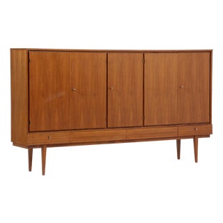 Mid-Century Highboard with Drawers, 1960s For Sale