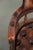 Animal Skin English Cowhide Chesterfield Swivel and Tilt Button Office Chair For Sale - Image 7 of 16