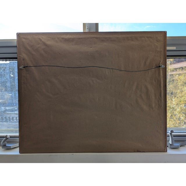 2000 - 2009 Rene After Picasso Framed Acrylic Painting Art on Canvas For Sale - Image 5 of 10