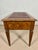 Wood French Louis XVI Style Walnut Writing Desk with Leather Top, Early 20th Century For Sale - Image 7 of 8