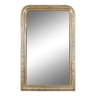 Vintage Used Silver Leaf Wall Mirrors Chairish