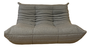 Grey Microfiber Togo 2-Seater Sofa by Michel Ducaroy for Ligne Roset