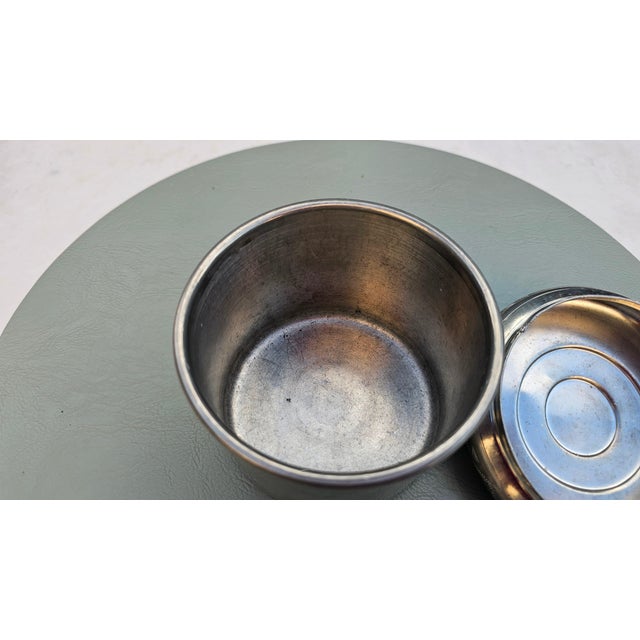 Pewter Snuff Tin with Pipe on the Lid, 1960s, Set of 2 For Sale - Image 9 of 10
