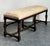 Vintage Spanish Turned Wood Bench For Sale - Image 11 of 12