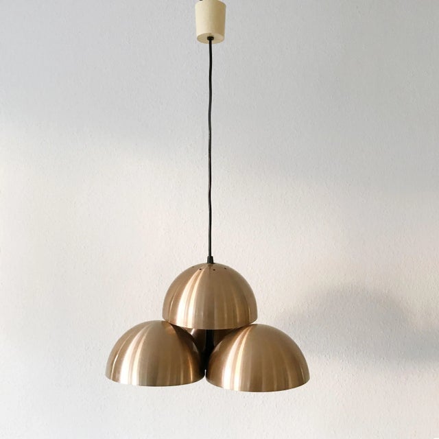 Metal Vintage Pendant Lamp, 1970s For Sale - Image 7 of 15