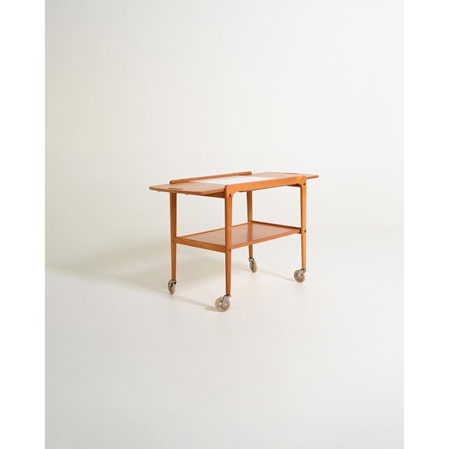 Thea Trolley by Yngve Ekström for Swedese, 1950s For Sale - Image 10 of 10