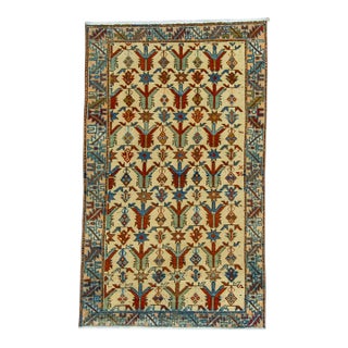 Turkish Vintage Rug 2'3" x 3'10" For Sale