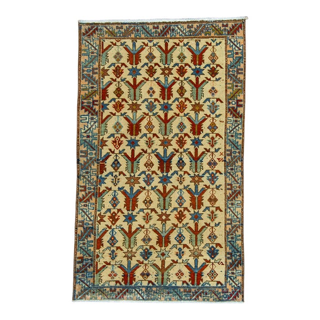 Turkish Vintage Rug 2'3" x 3'10" For Sale