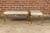 Metal Midcentury French Gilt Metal Benches with Cabriole Legs and Upholstery, a Pair For Sale - Image 7 of 12