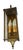 Beveled Paneled Glass and Brass Walled Sconce, 2 Light, Circa 1920 For Sale In Los Angeles - Image 6 of 7