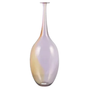 Large Slim-Necked Art Glass Vase from Kosta Boda, Sweden, 1980s
