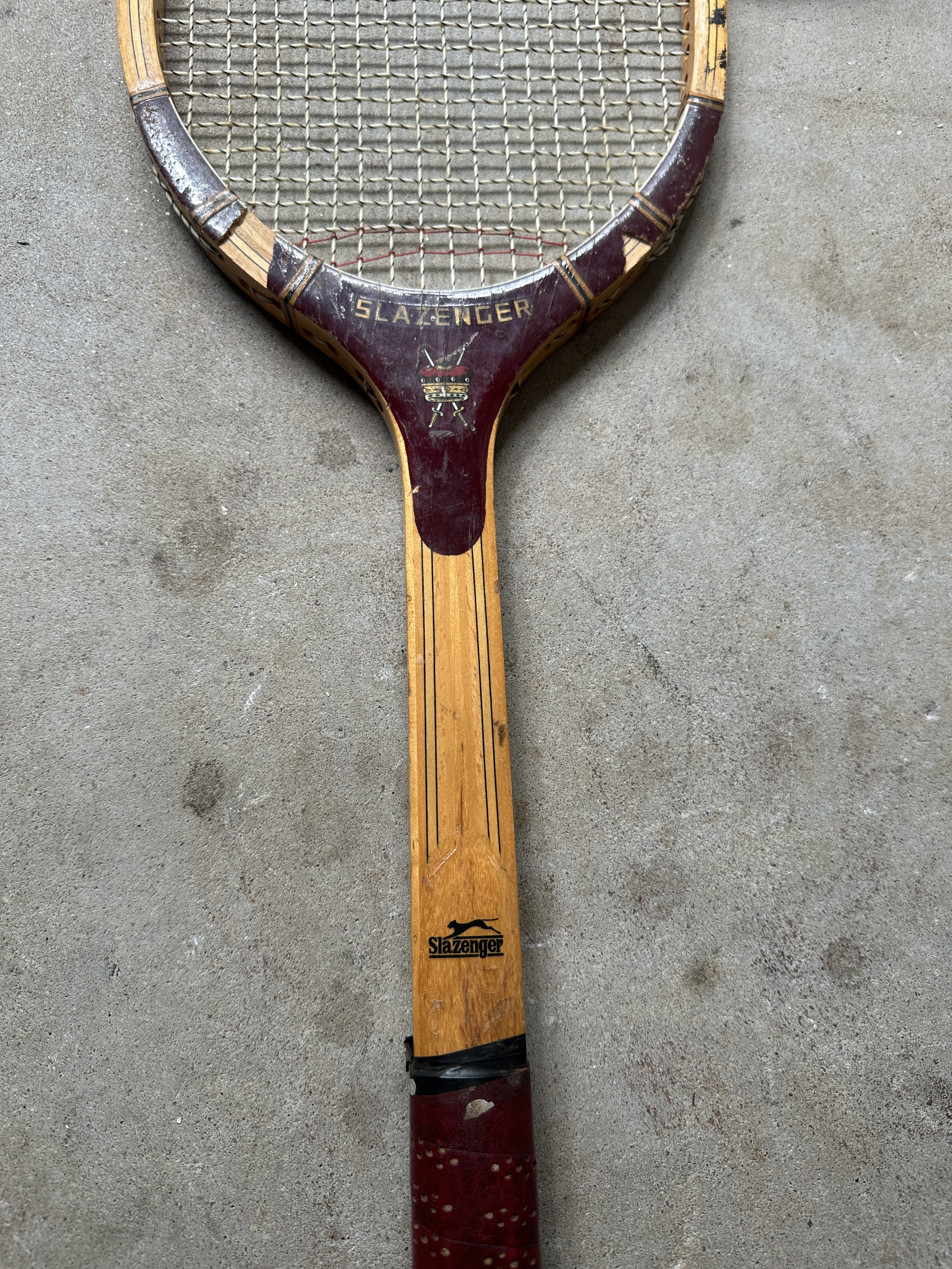 Vintage Collection of Wooden Tad Davis Tennis Rackets With Covers