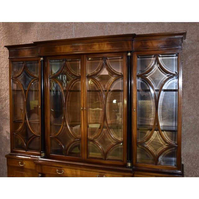 1970s Vintage Mahogany Regency Style China Chairish