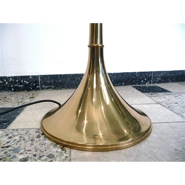 Bamboo Brass Floor Lamp by Ingo Maurer for Design M, 1960s For Sale - Image 15 of 17