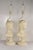 Vintage Cast Plaster Busts Louise & Alexandre Brongniart Lamps Reproductions - a Pair For Sale - Image 4 of 12