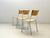 Wood Swiss Bigla Stacking Chair in Beech For Sale - Image 7 of 17