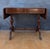 Spanish Regency Revival Drop-Leaf Writing Table with Leather Top, 1940s For Sale - Image 14 of 15